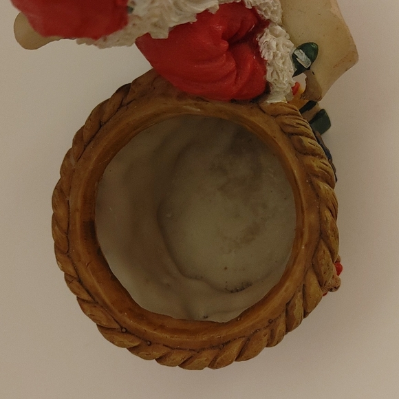 Santa small planter or candle holder - Picture 3 of 6